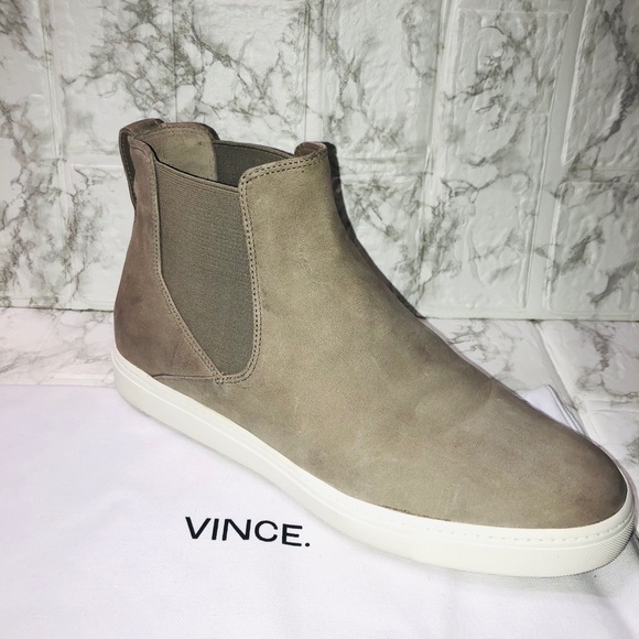 VINCE Newlyn Slip On High Top Sneakers - Picture 13 of 13
